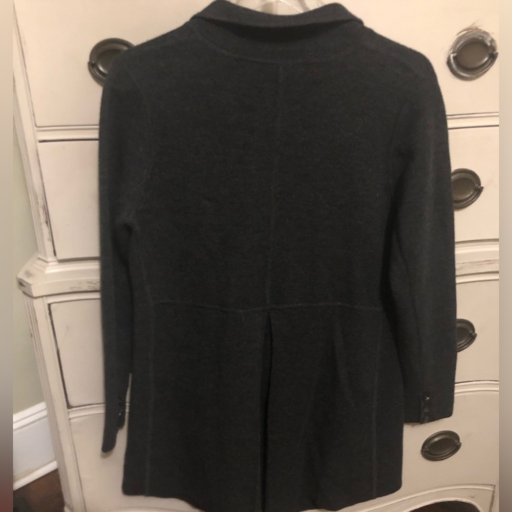 Eileen Fisher Wool Sweater Coat MP - Picture 7 of 12